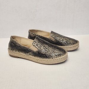 Coconuts by Matisse Peaches Snakeskin Print Side On Shoe Womens 8